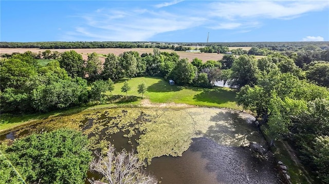 1433 Haskell Rd, Williamsburg, KS 66095 - aerial overview of property's location featuring a nearby body of water