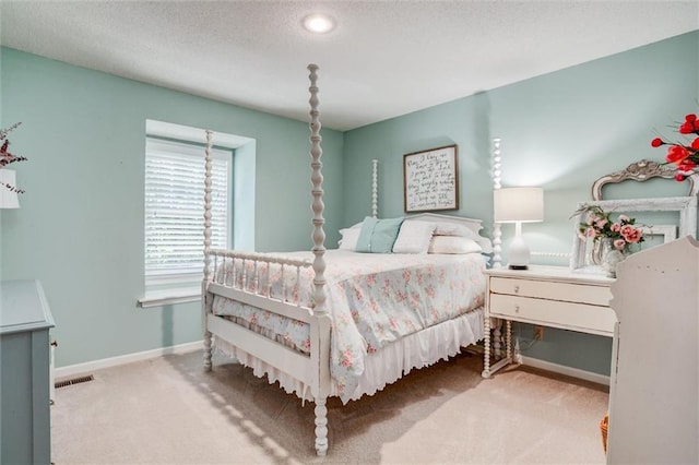 9718 W 115th Ter, Overland Park, KS 66210 - carpeted bedroom featuring baseboards and a textured ceiling