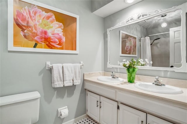 9718 W 115th Ter, Overland Park, KS 66210 - full bath with double vanity and tiled shower
