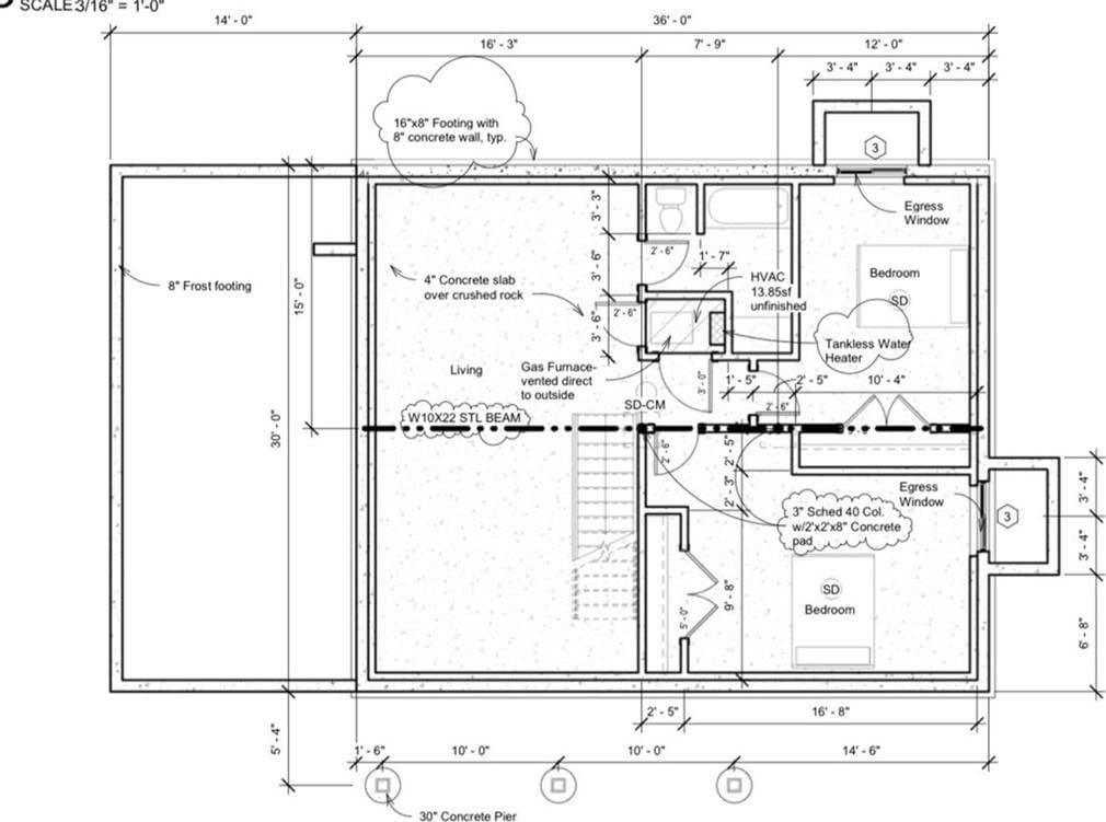 403 SW Mission Rd, Lees Summit, MO 64063 - view of room layout