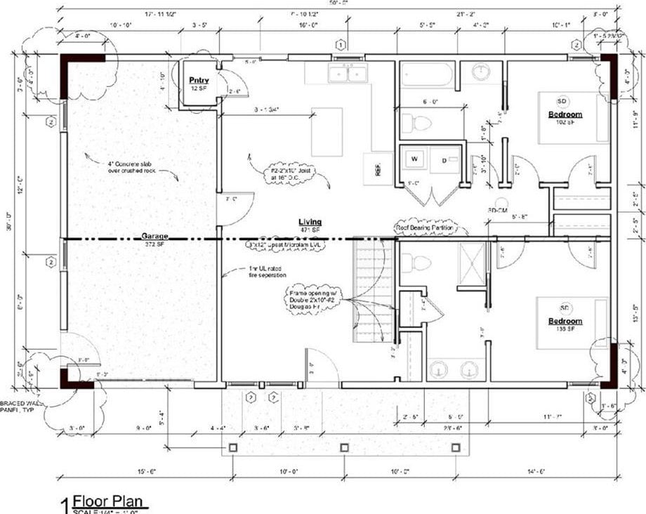 403 SW Mission Rd, Lees Summit, MO 64063 - view of floor plan / room layout