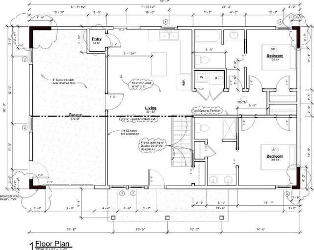 403 SW Mission Rd, Lees Summit, MO 64063 - view of floor plan / room layout