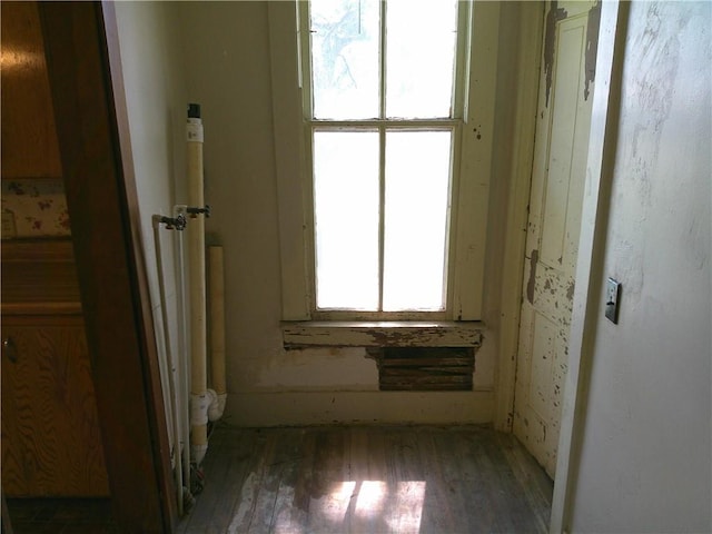 1022 Sycamore St, Humboldt, KS 66748 - spare room with healthy amount of natural light and wood-type flooring