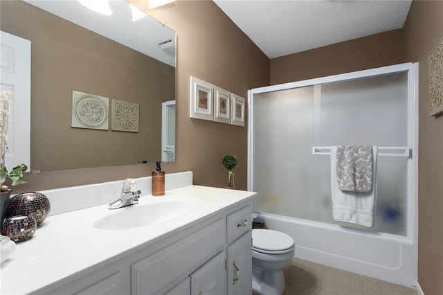 5817 Park Cir, Shawnee, KS 66216 - full bath with vanity and combined bath / shower with glass door