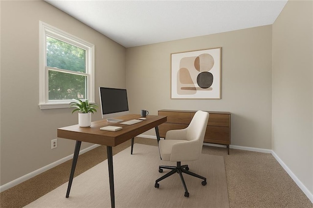 7421 NW 76th Ter, Kansas City, MO 64152 - carpeted office with baseboards