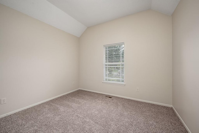 20444 W 125th Ter, Olathe, KS 66061 - empty room featuring lofted ceiling and carpet floors