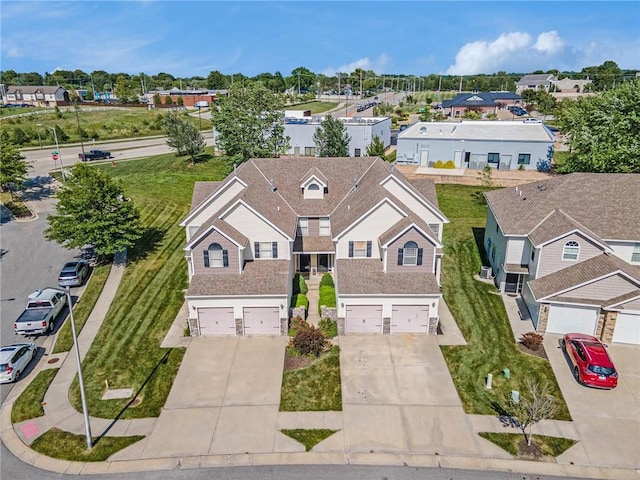 9583 N Main St, Kansas City, MO 64155 - aerial view of residential area