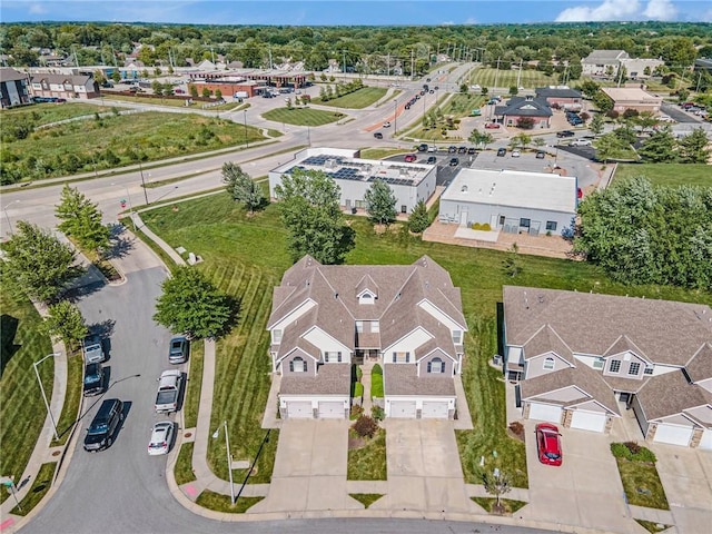 9583 N Main St, Kansas City, MO 64155 - aerial perspective of suburban area