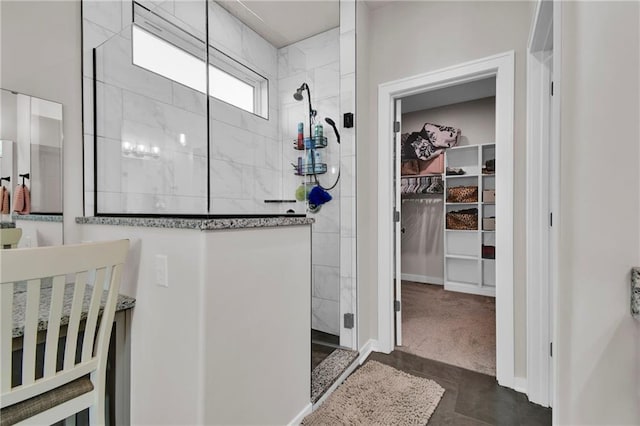 307 S Wilson St, Archie, MO 64725 - full bath with a walk in shower and a spacious closet