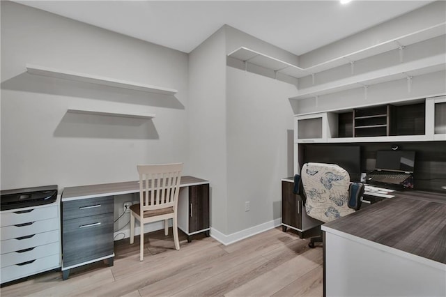 307 S Wilson St, Archie, MO 64725 - office with wood finished floors and baseboards