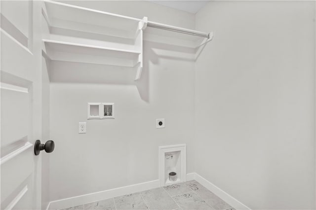 16716 S Twilight Ln, Olathe, KS 66062 - washroom with electric dryer hookup and washer hookup