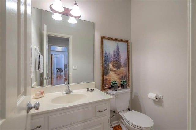 3013 S Granite Ave, Blue Springs, MO 64015 - half bath featuring toilet and vanity