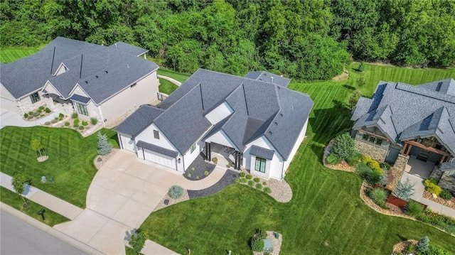 7736 N Donnelly Ave, Kansas City, MO 64158 - aerial view of property and surrounding area