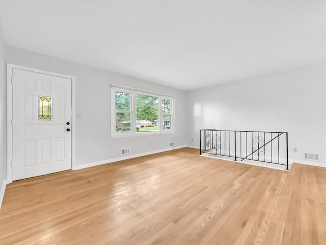 3717 S Hocker St, Independence, MO 64055 - foyer with light wood-style floors