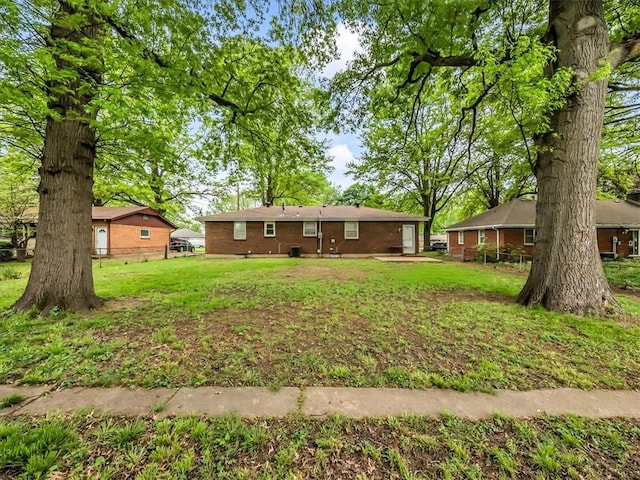3717 S Hocker St, Independence, MO 64055 - view of grassy yard