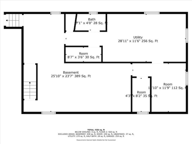 3717 S Hocker St, Independence, MO 64055 - view of floor plan / room layout