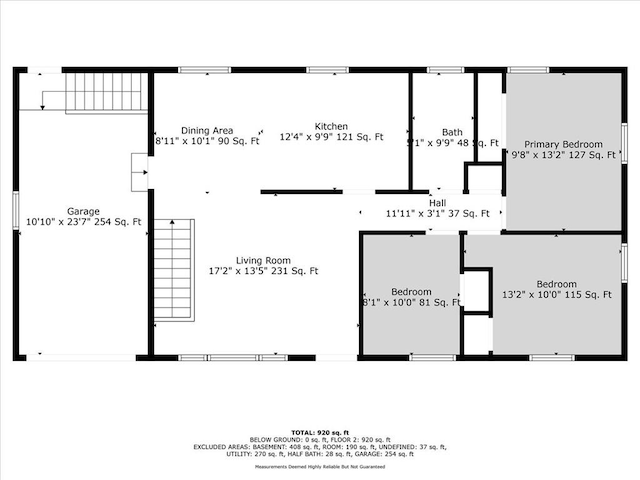 3717 S Hocker St, Independence, MO 64055 - view of property floor plan