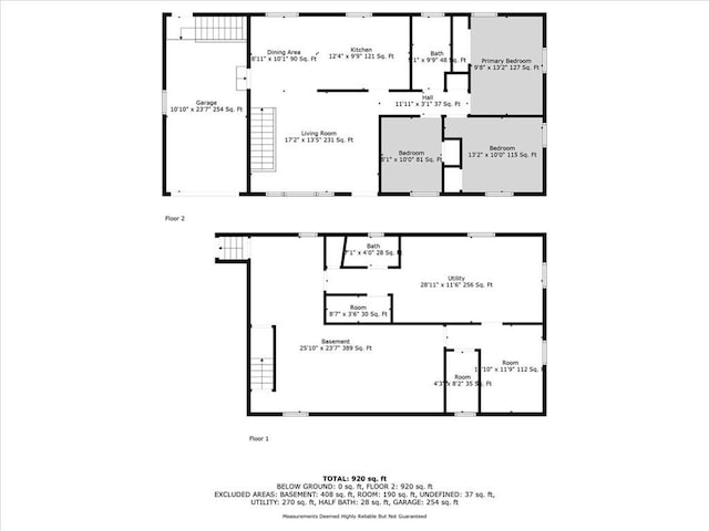 3717 S Hocker St, Independence, MO 64055 - view of floor plan / room layout