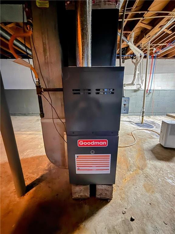 2321 Englewood Ct, Independence, MO 64052 - utilities with heating unit