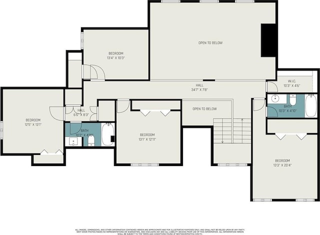 11909 Goddard St, Overland Park, KS 66213 - view of floor plan / room layout