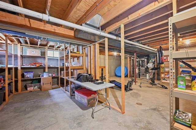 1621 Vilas St, Leavenworth, KS 66048 - view of unfinished below grade area