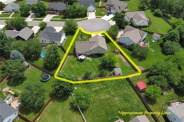 407 Maple Ct, Lansing, KS 66043 - aerial view of residential area