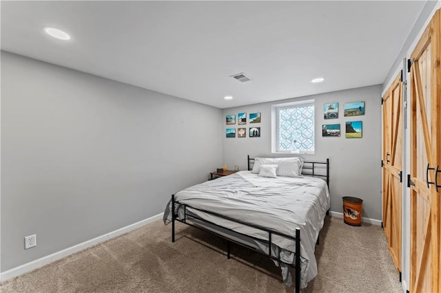10708 E 301st St, Drexel, MO 64742 - bedroom with light colored carpet and recessed lighting
