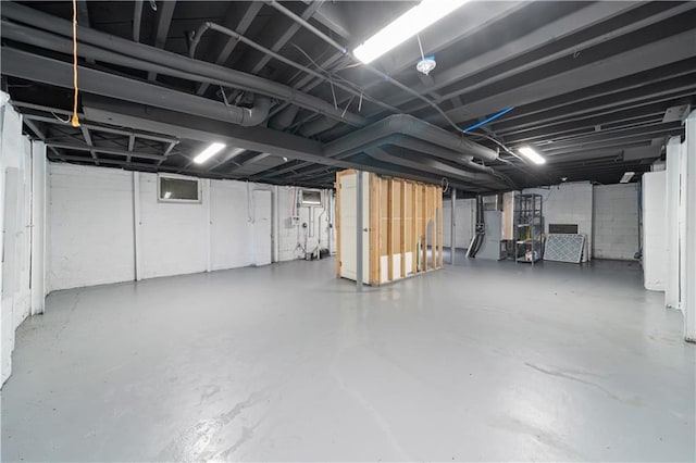 4301 W 74th St, Prairie Village, KS 66208 - view of unfinished basement
