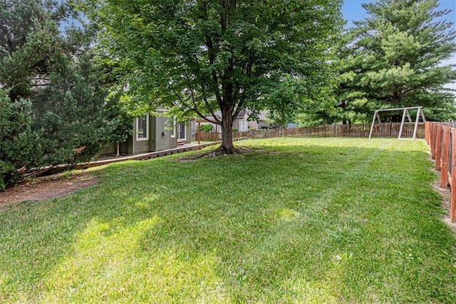 895 N Diane Dr, Olathe, KS 66061 - fenced backyard with a shed