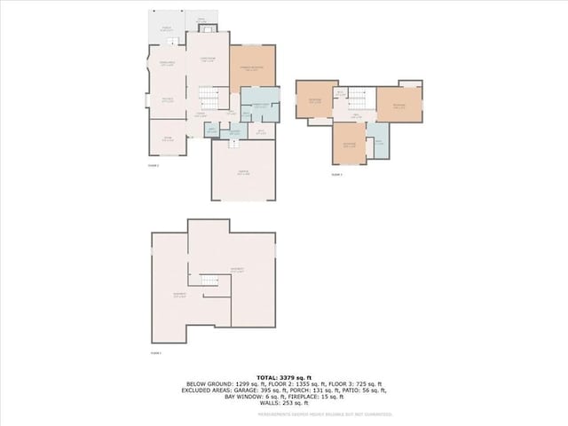 895 N Diane Dr, Olathe, KS 66061 - view of home floor plan