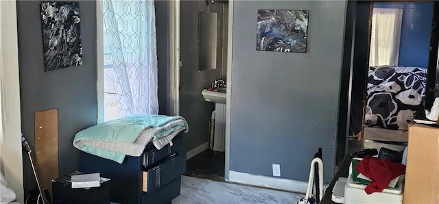 1223 S Delaware Ave, Independence, MO 64055 - bathroom with baseboards