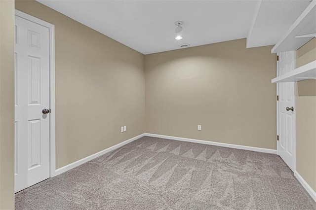 14440 W 187th Ter, Olathe, KS 66062 - carpeted empty room with baseboards and recessed lighting