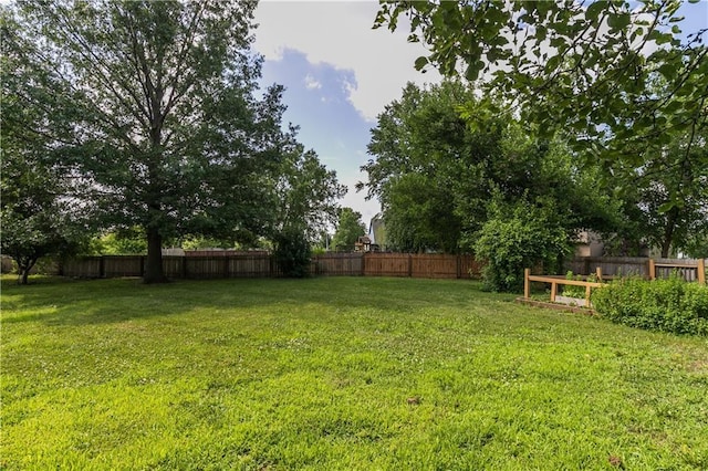 1503 Wrangler Way, Raymore, MO 64083 - view of fenced backyard
