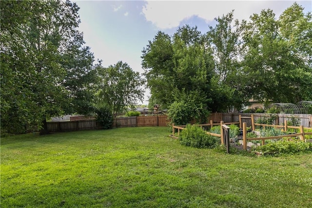 1503 Wrangler Way, Raymore, MO 64083 - view of fenced backyard