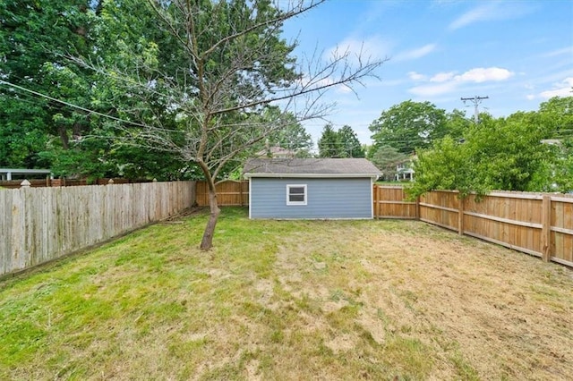 5900 Cherry St, Kansas City, MO 64110 - view of fenced backyard