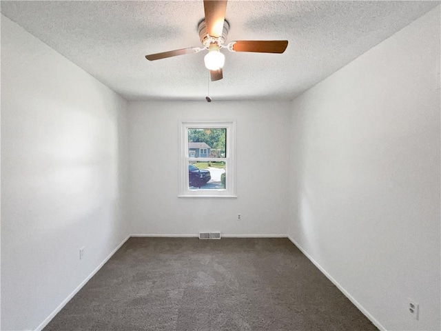 17604 E 19th Street Ct, Independence, MO 64057 - unfurnished room with carpet floors, ceiling fan, and a textured ceiling