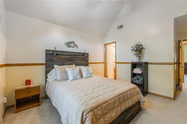 4000 SW Boulder Dr, Lees Summit, MO 64082 - carpeted bedroom with vaulted ceiling and baseboards