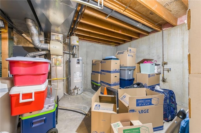 4000 SW Boulder Dr, Lees Summit, MO 64082 - unfinished basement featuring water heater