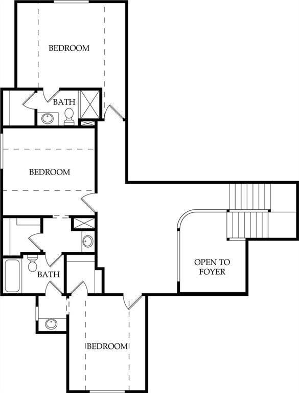 17325 Bradshaw St, Overland Park, KS 66221 - view of home floor plan