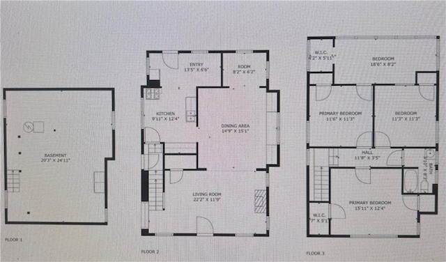 3443 Agnes Ave, Kansas City, MO 64128 - view of home floor plan