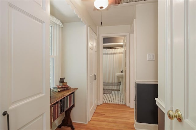 2010 Eugene Field Ave, Saint Joseph, MO 64505 - hall featuring light wood-style flooring