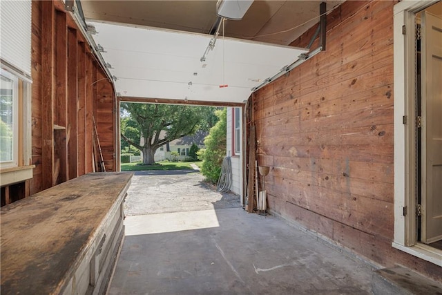 2010 Eugene Field Ave, Saint Joseph, MO 64505 - garage with wooden walls