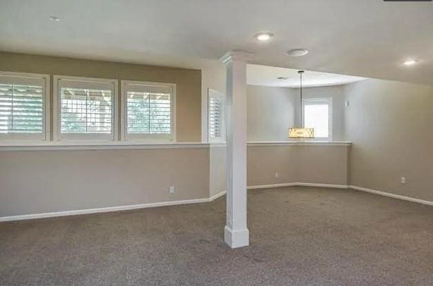 14301 Beverly St, Overland Park, KS 66223 - spare room with carpet floors and recessed lighting