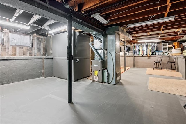 3600 NE 52nd Ter, Kansas City, MO 64119 - basement with heating unit