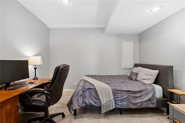 14920 S Roxburghe St, Olathe, KS 66061 - carpeted bedroom with a desk
