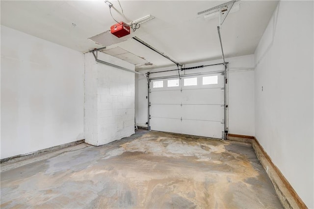 7909 Arnote Rd, Pleasant Valley, MO 64068 - garage with a garage door opener