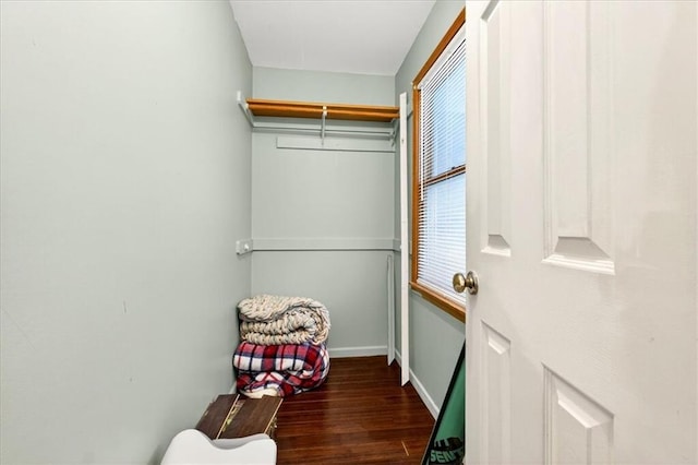 15820 W 150th Ter, Olathe, KS 66062 - walk in closet featuring wood finished floors