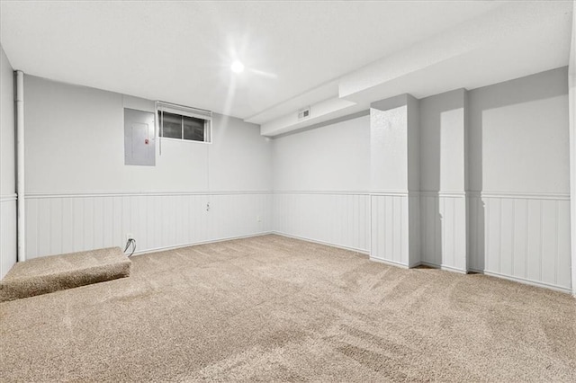 15820 W 150th Ter, Olathe, KS 66062 - finished below grade area with carpet flooring and electric panel