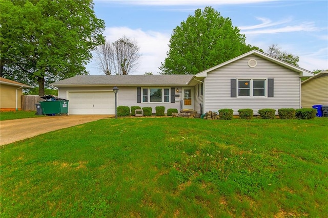 904 Leone Ave, Sedalia, MO 65301 - ranch-style home featuring a garage and concrete driveway