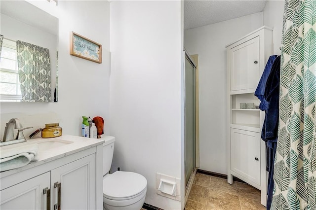 4252 SE Valleyview Ln, Holt, MO 64048 - bathroom featuring a stall shower and vanity